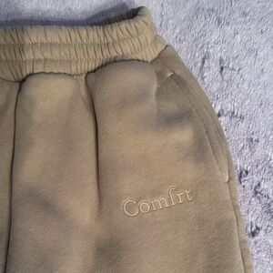 Comfrt Kids Sweatpants in Bark - XS